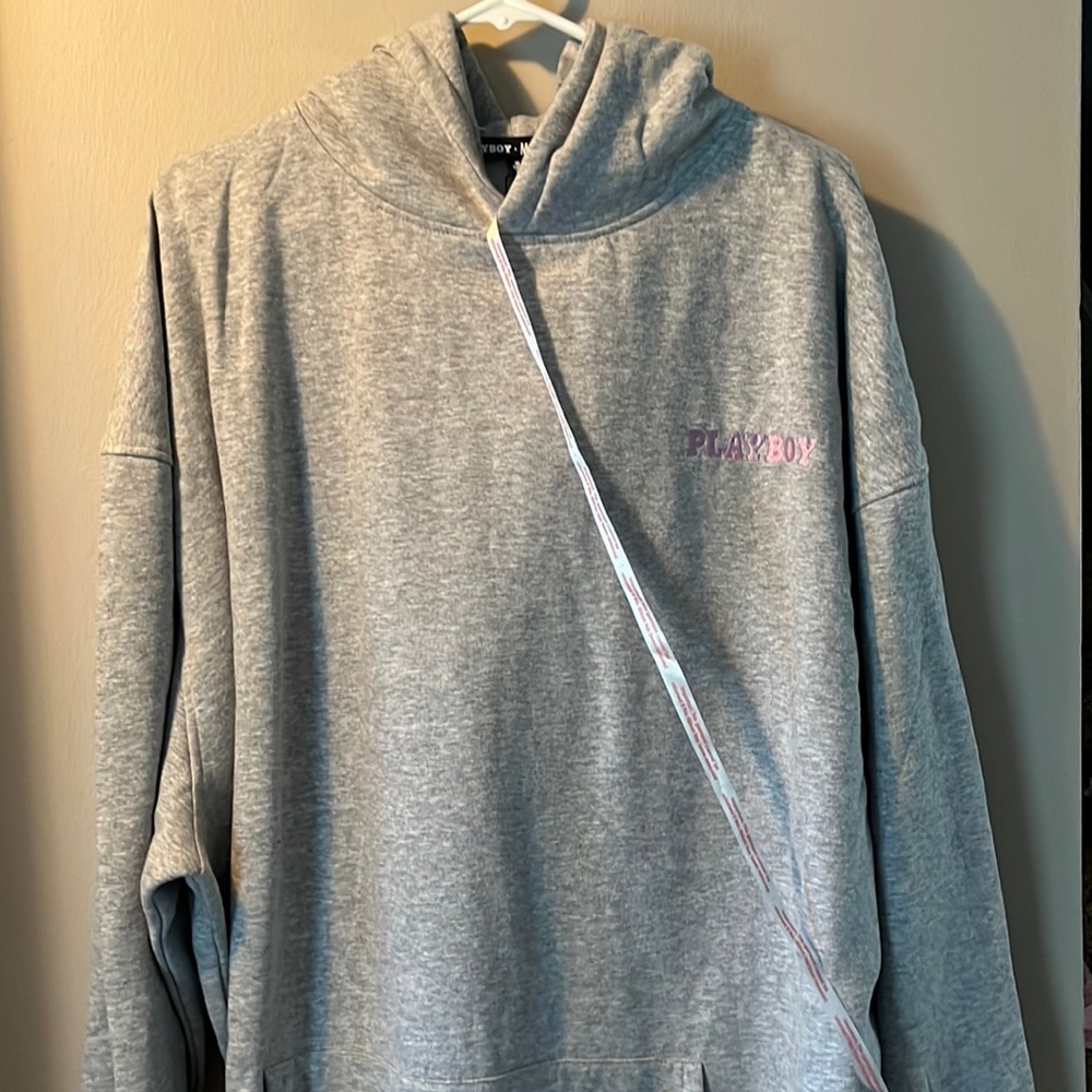 MisguidedXplayboy oversized hoodie/ dress NWT
